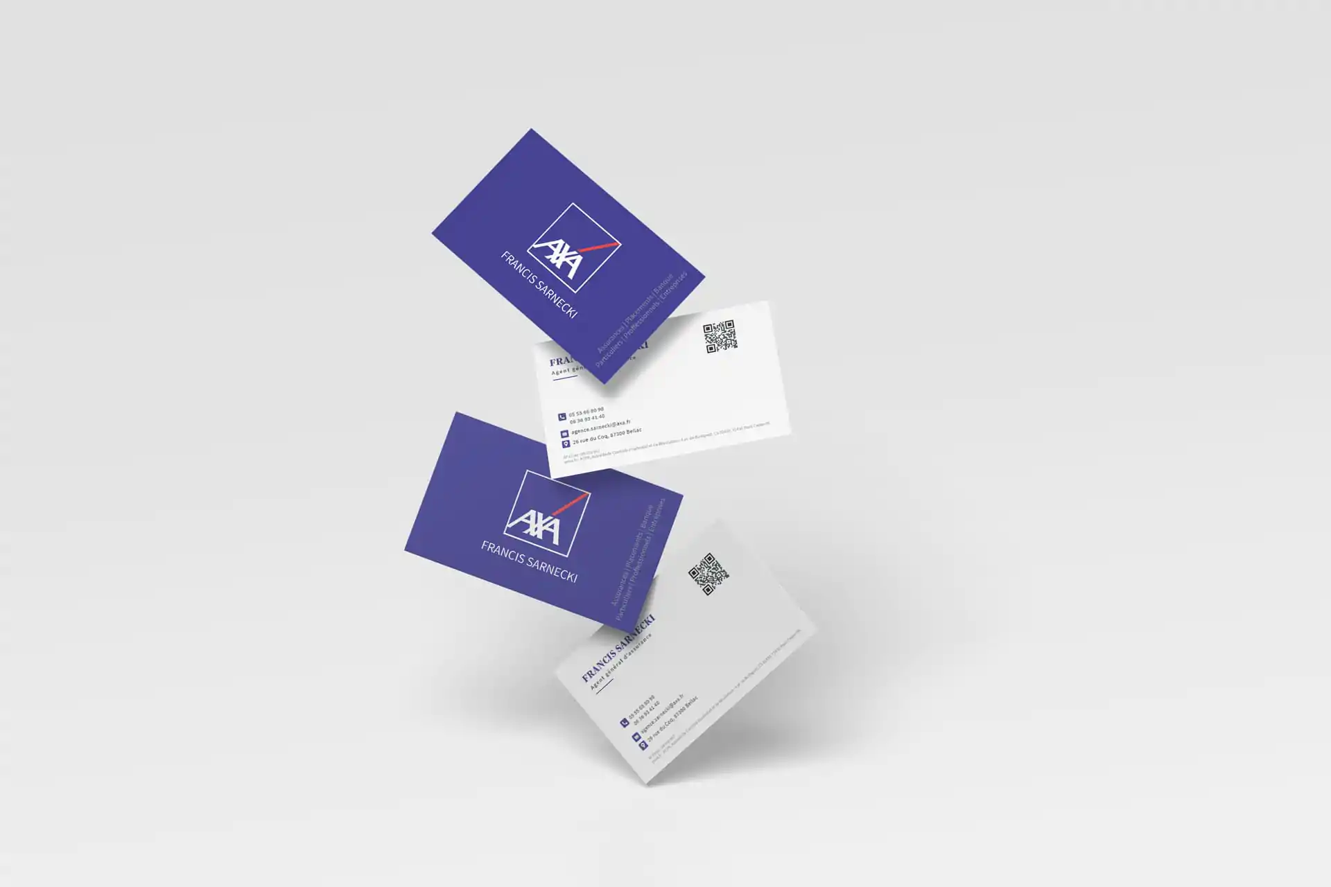 AXA Carte de visite