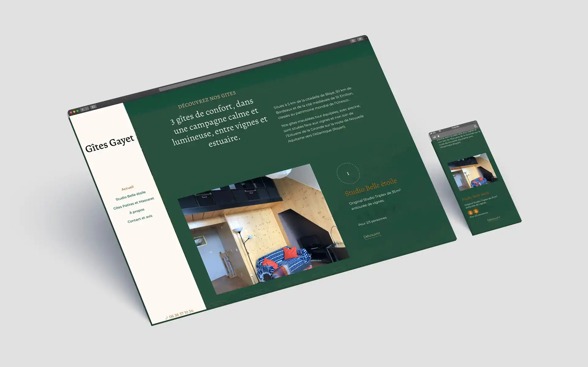 Gites Gayet Description gîtes